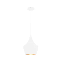 witte ronde hanglamp
