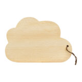 houten serveerplank wolk vorm