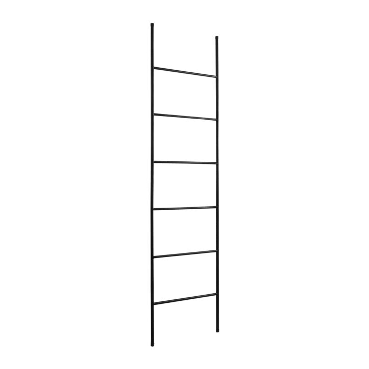 Zwarte decoratieve ladder
