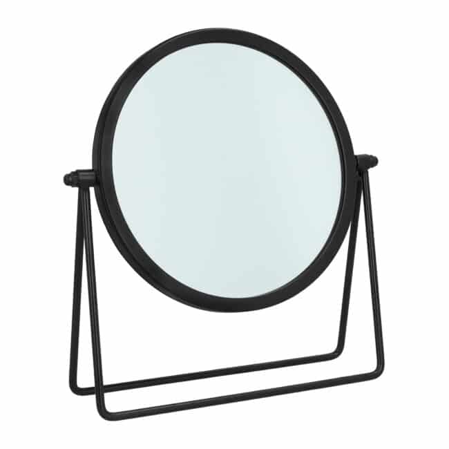 Make-up spiegel staand zwart