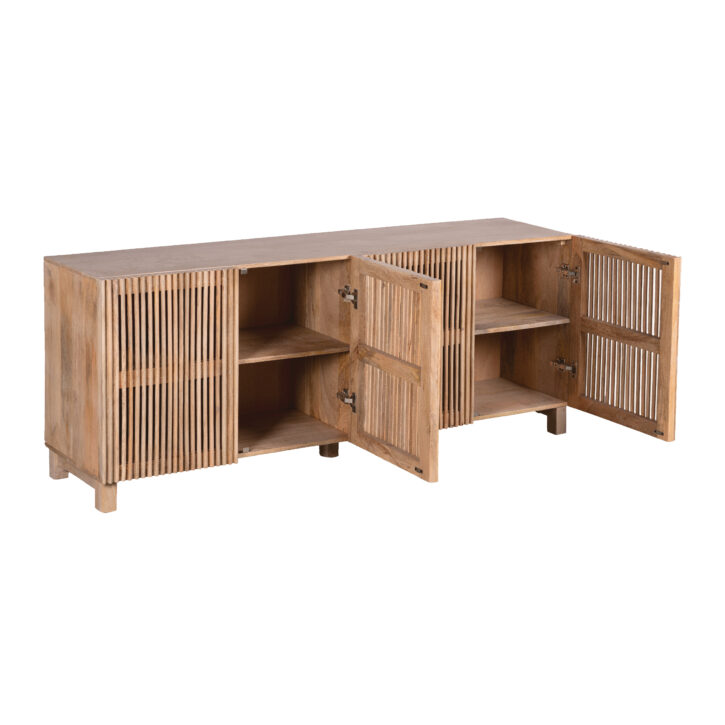 dressoir, naturel dressoir, houten dressoir, wandkast, dressoir hout