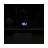 Digital Centre of the Earth Alarm Clock | Black with Black LCD Display - Style shot 2