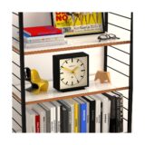 Modern Mantel Clock - Black white - Newgate Amp MAN_AMP390KCY - Style Shot 2