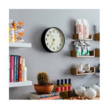 Small Grey Wall Clock - Mid-Century Modern - Newgate Master Edwards LUGG371BGY (homeware) 1 copy