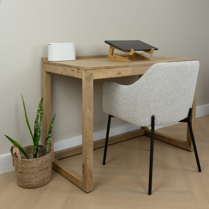 bureau, houten bureau, bureau hout, - sfeerafbeelding