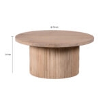 ronde salontafel, salontafel, ronde salontafel, tafel, salontafel naturel, salontafel rond,