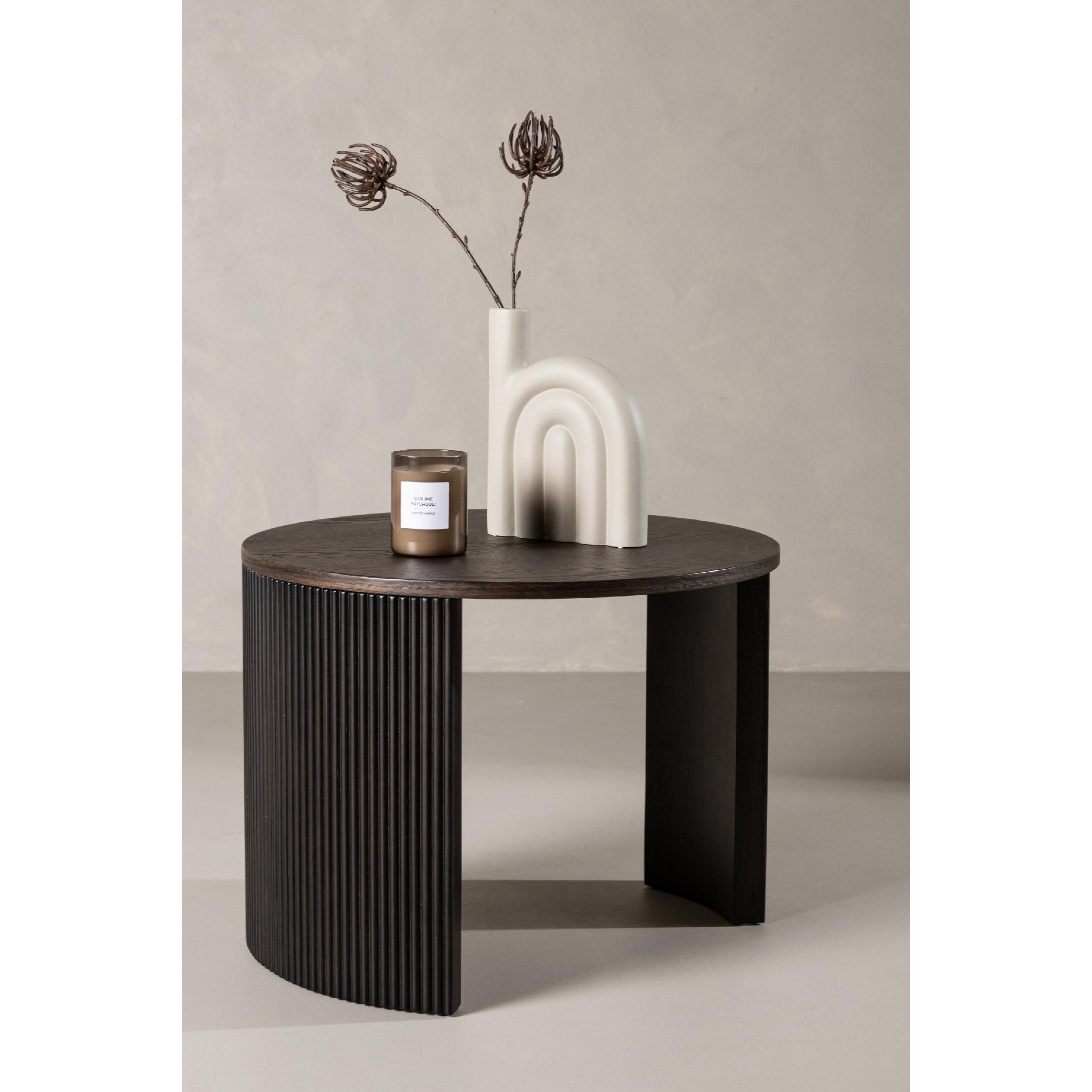 Leno Salontafel Mocca Fineer Modern Design afbeelding 13