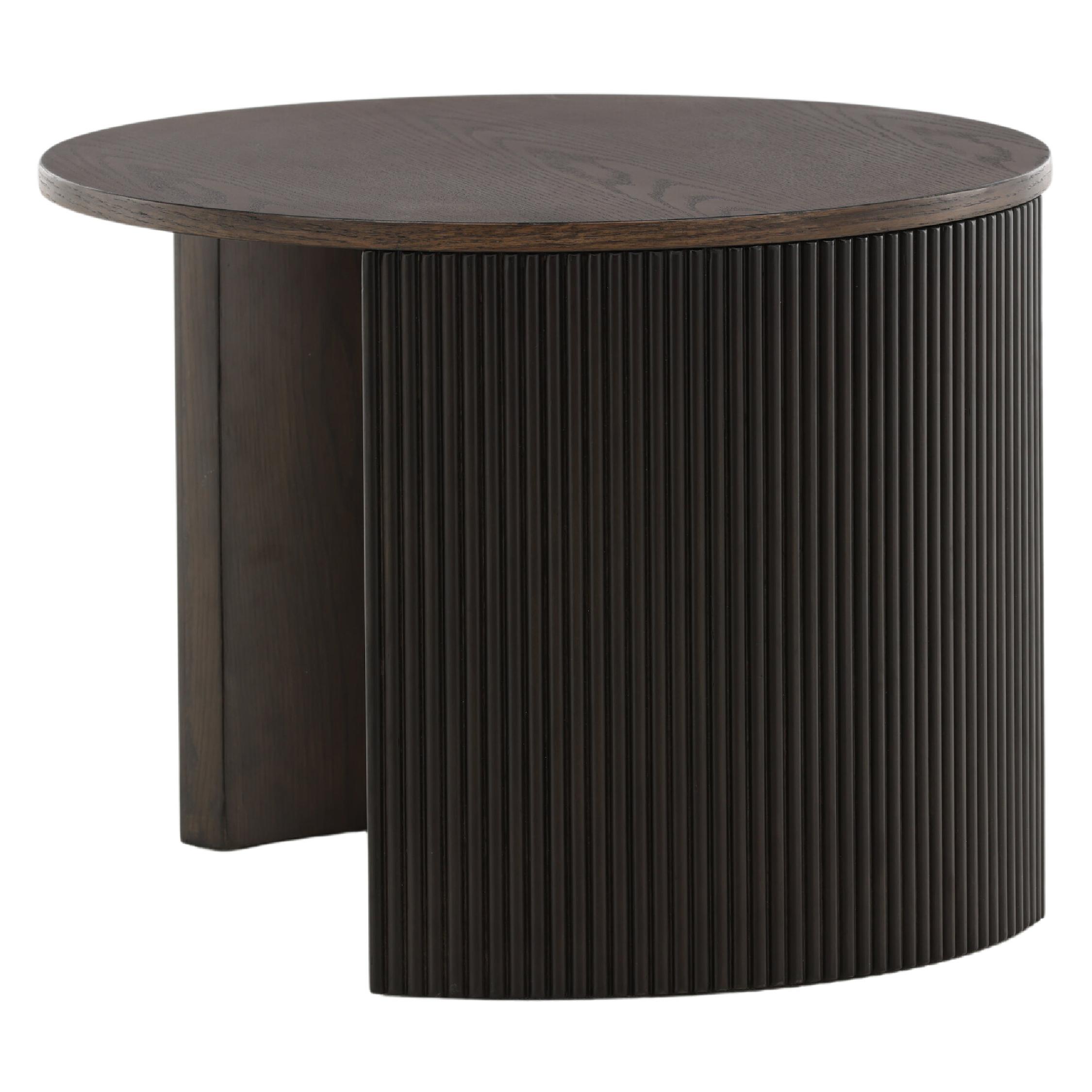 Leno Salontafel Mocca Fineer Modern Design afbeelding 6