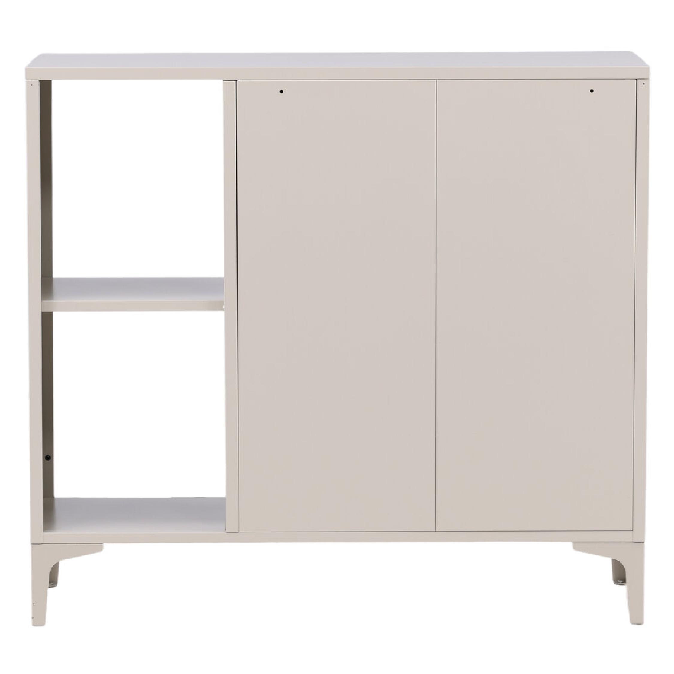 Industriële kast beige staal afbeelding 7