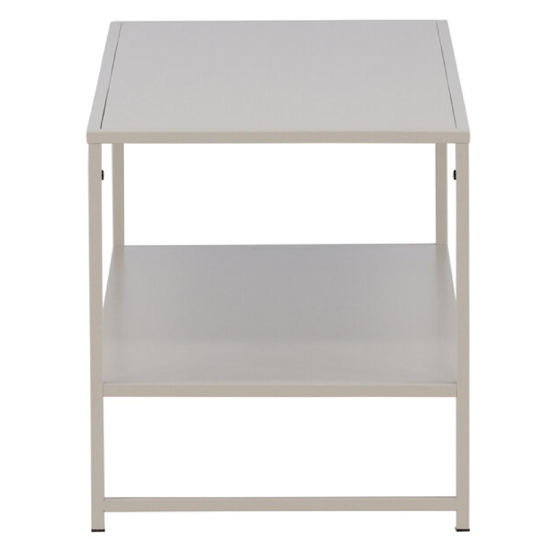 Scandinavische bijzettafel beige afbeelding 4