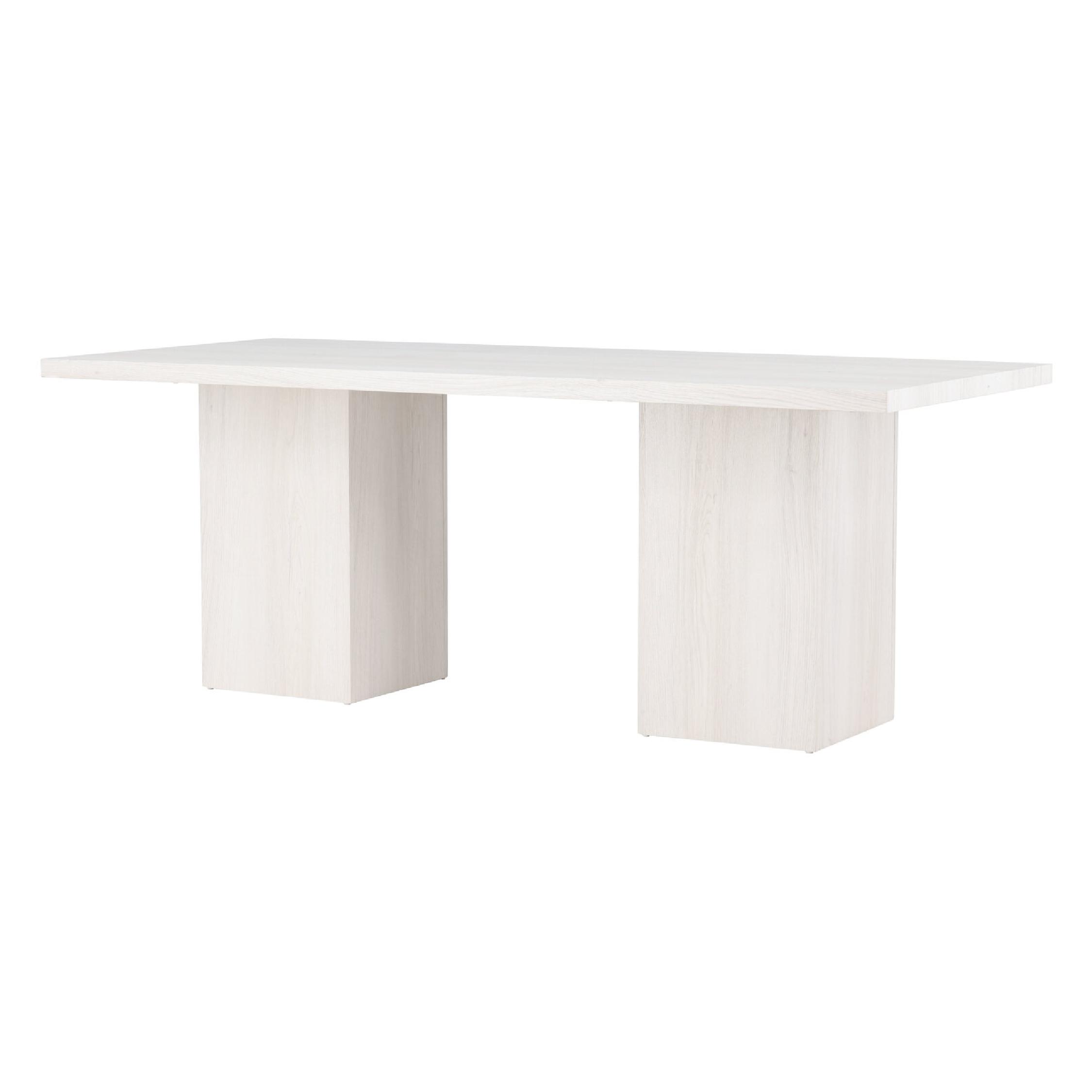 Scandinavische eettafel wit afbeelding 8