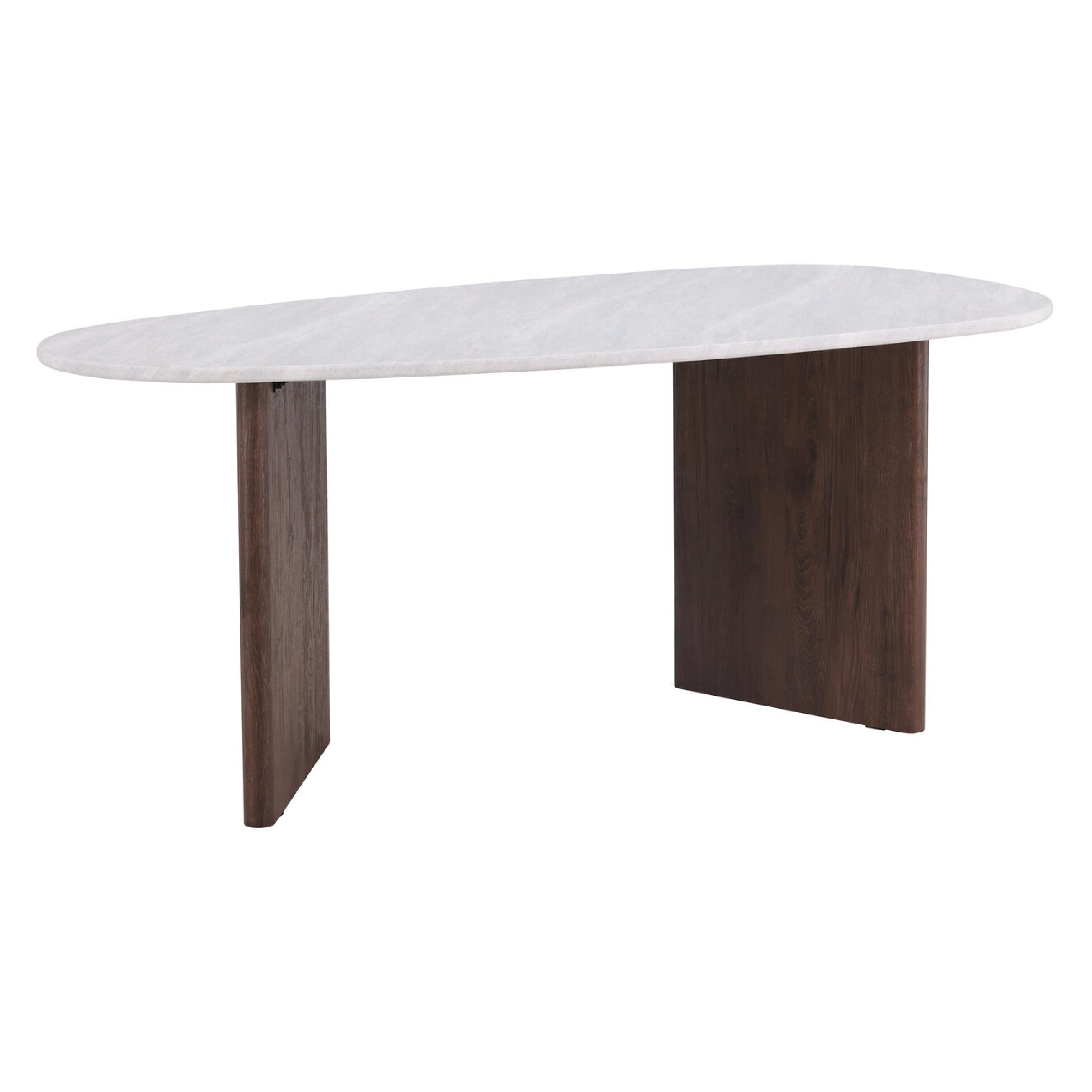 Scandinavische eettafel lichtgrijs betonlook afbeelding 12