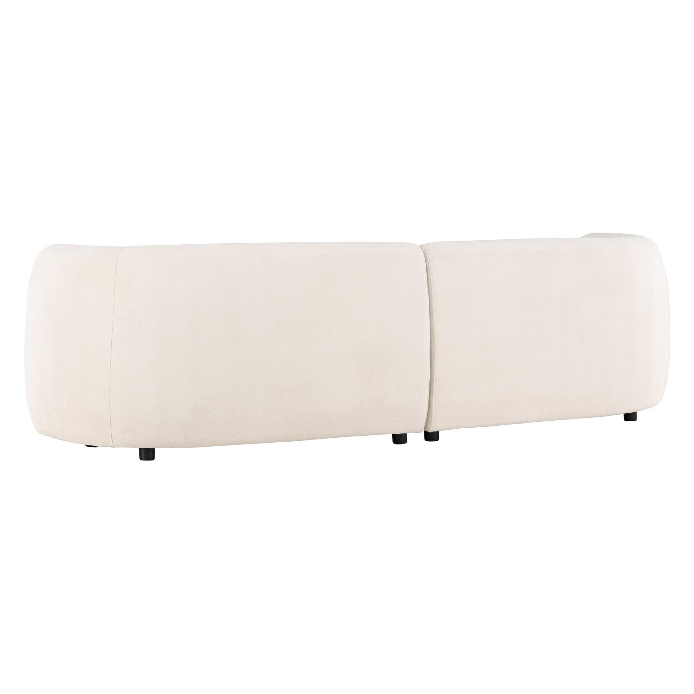 Yano 3-zitsbank beige zwart afbeelding 6