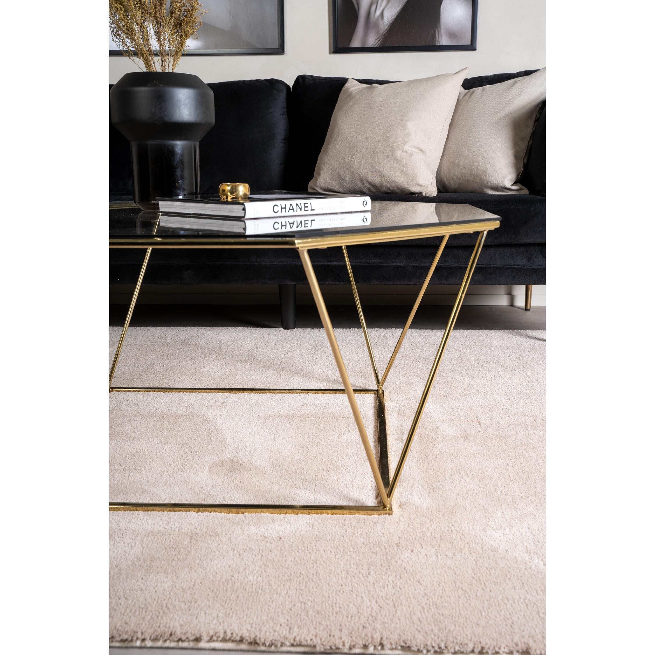 Aphi salontafel glas goud afbeelding 6