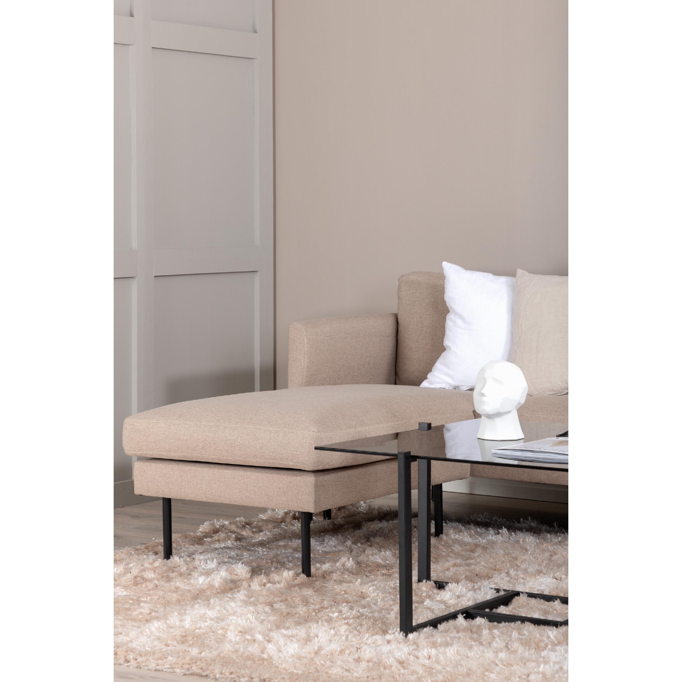 Jano U-Sofa Beige Stof afbeelding 8