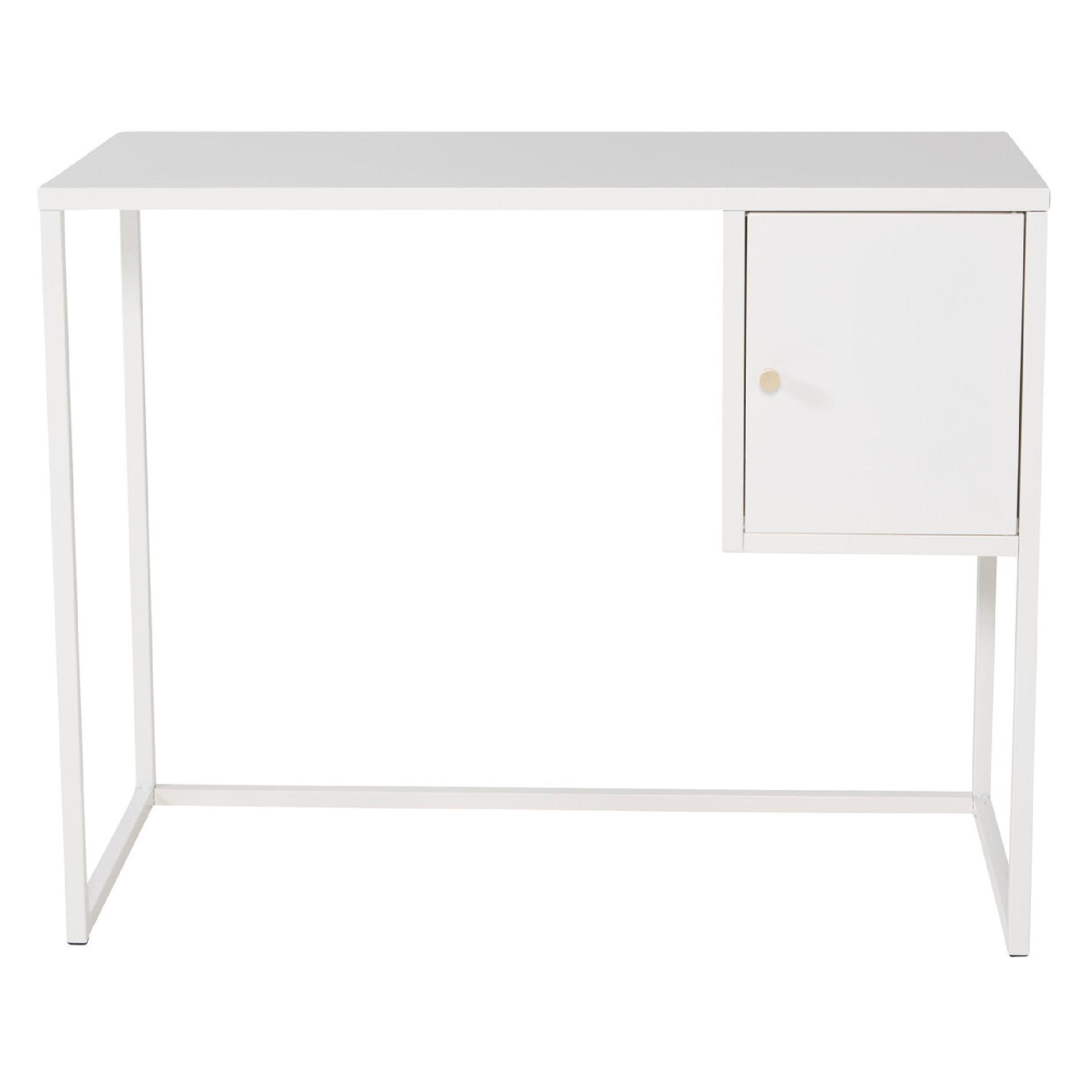 Zeno Bureau Wit Industrieel Design afbeelding 1