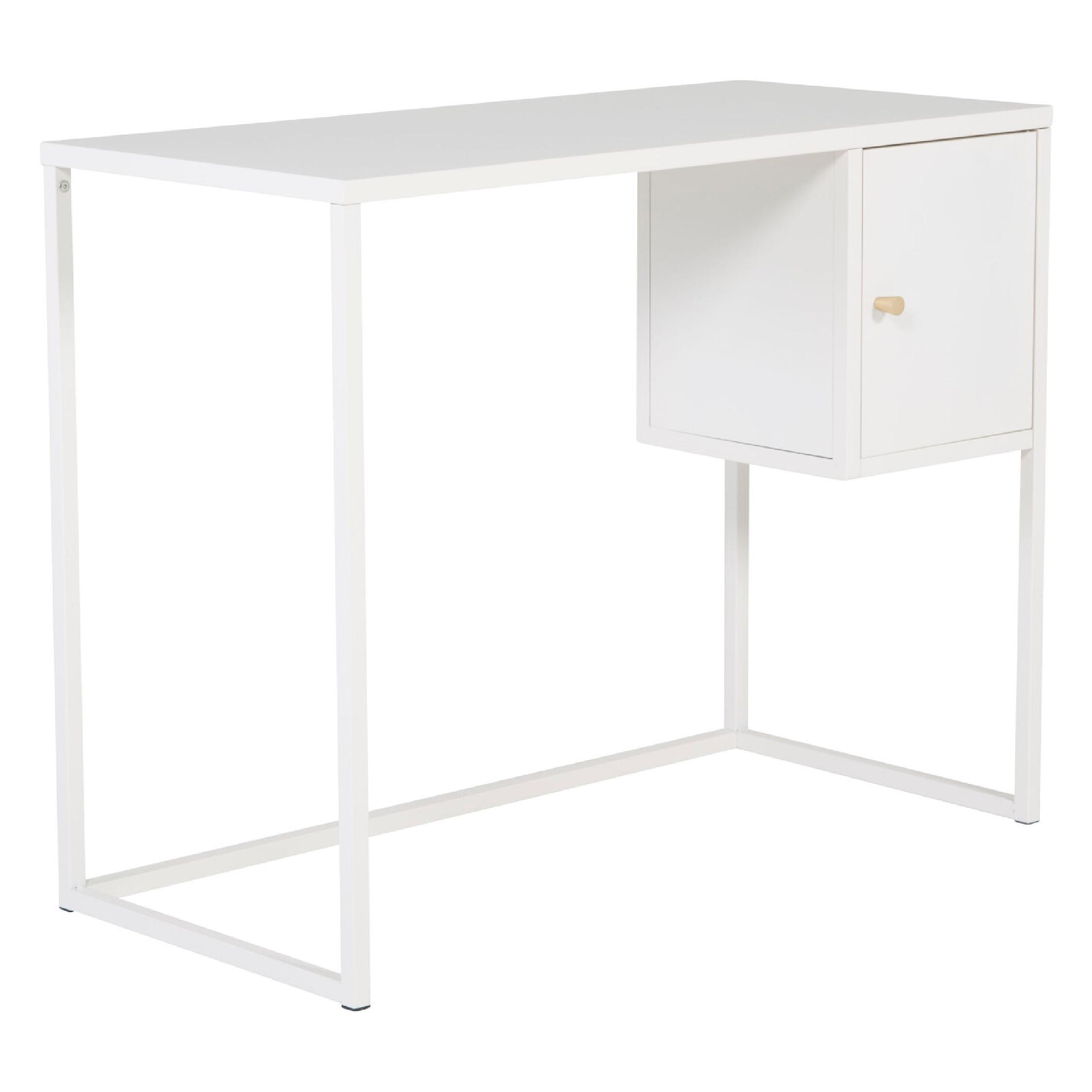 Zeno Bureau Wit Industrieel Design afbeelding 2