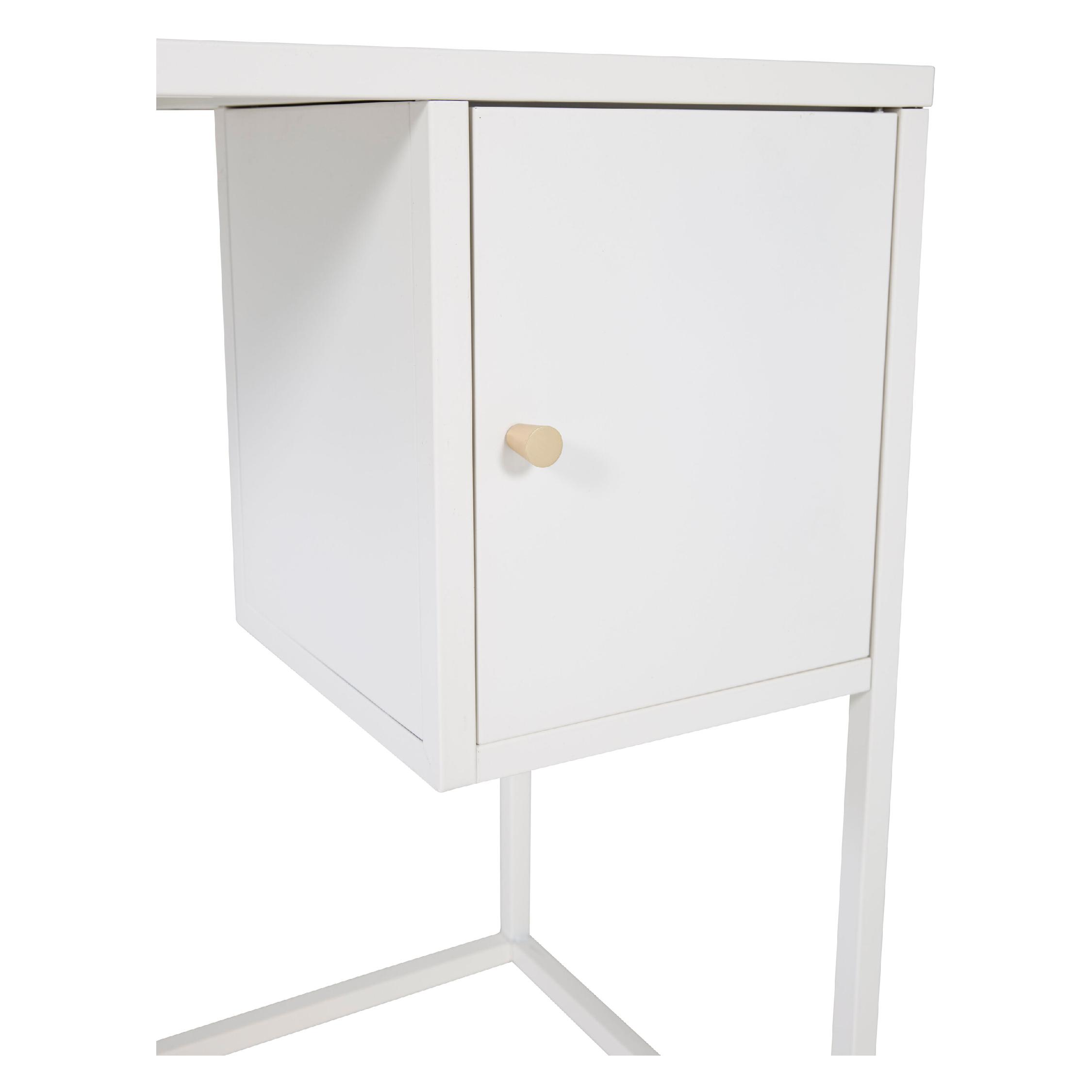 Zeno Bureau Wit Industrieel Design afbeelding 4