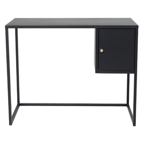 Zeno Bureau Zwart Industrieel Design afbeelding 1