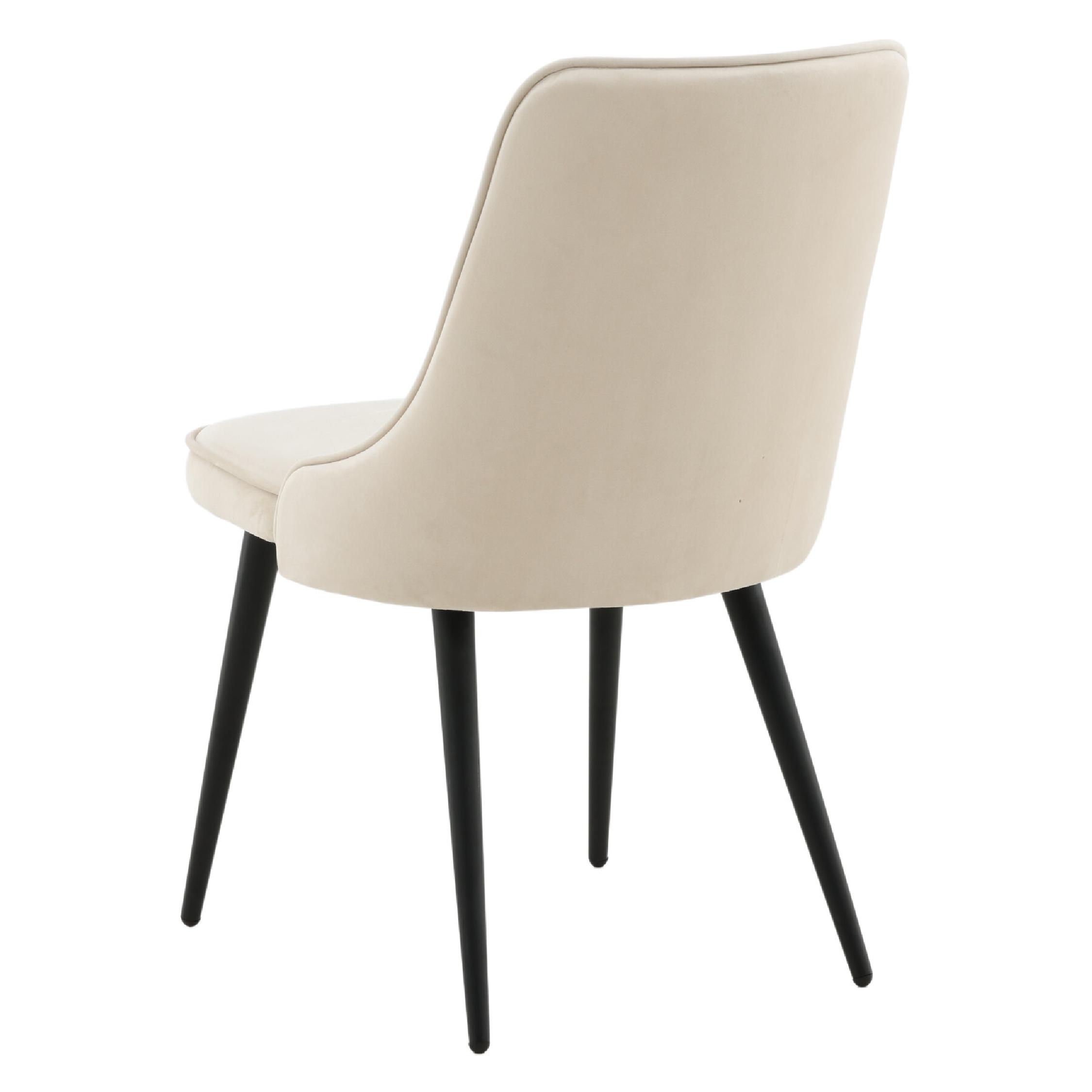 Velvet Deluxe Eetkamerstoelen set van 2 afbeelding 6