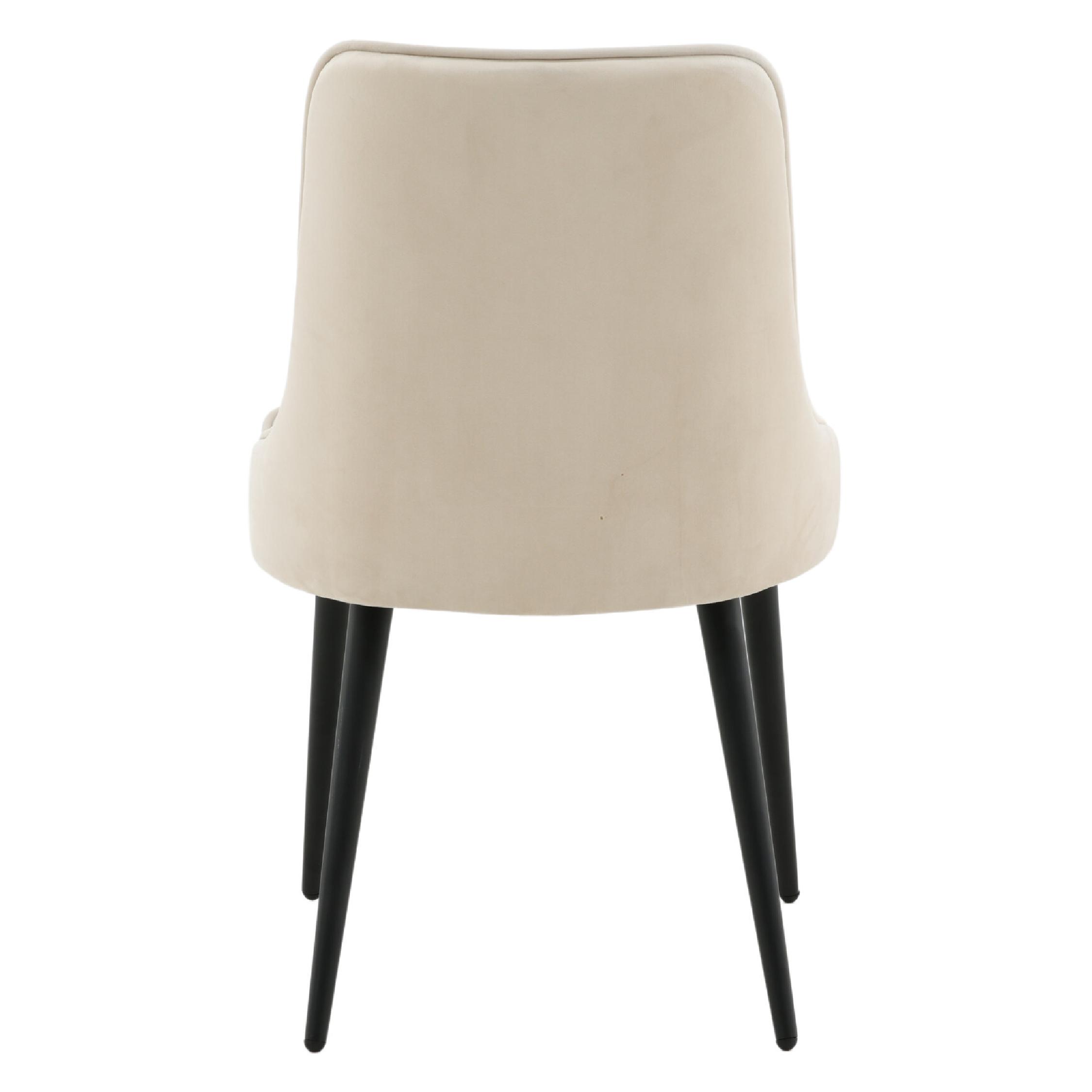 Velvet Deluxe Eetkamerstoelen set van 2 afbeelding 7