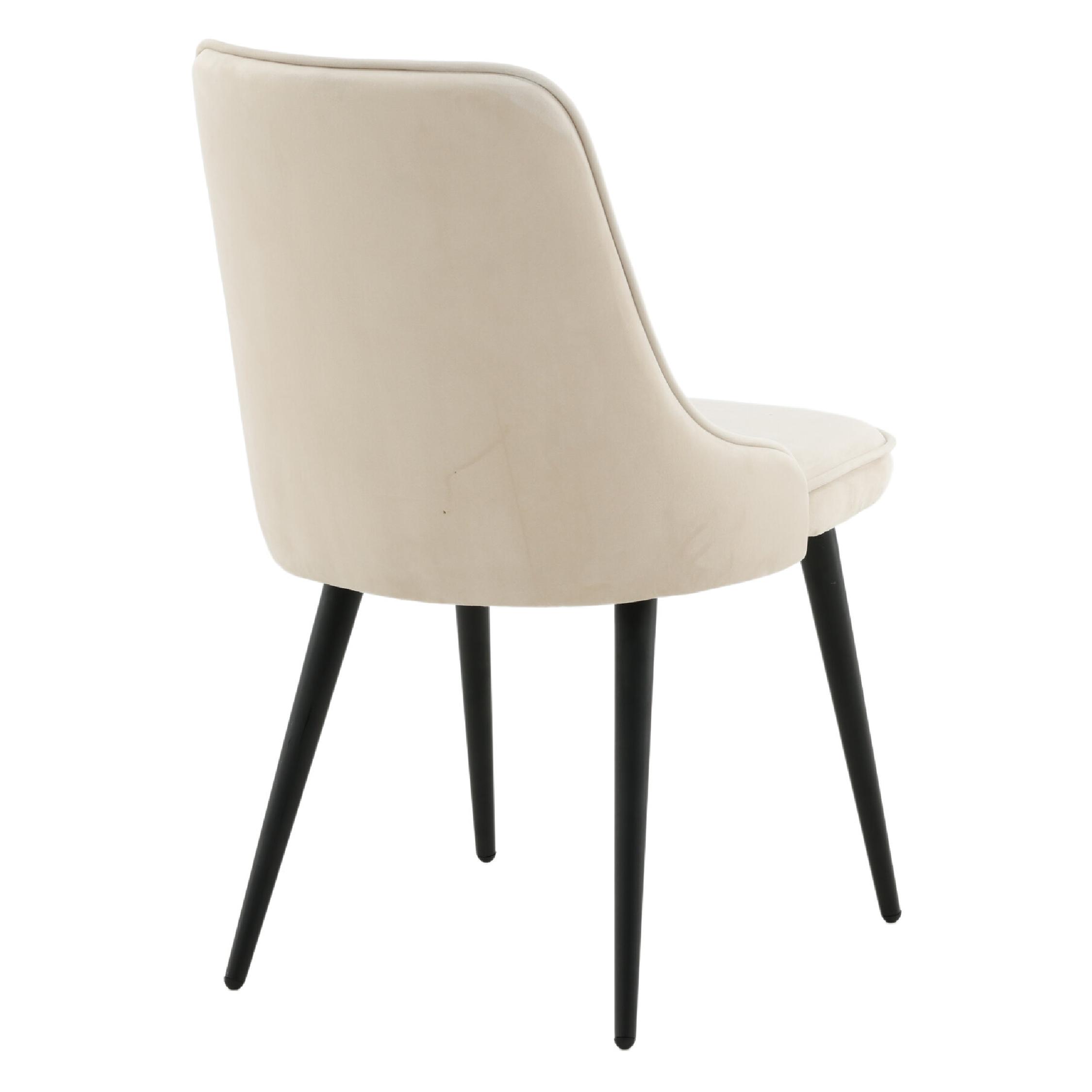 Velvet Deluxe Eetkamerstoelen set van 2 afbeelding 8