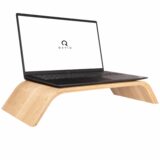 Laptopstandaard van duurzaam bamboe