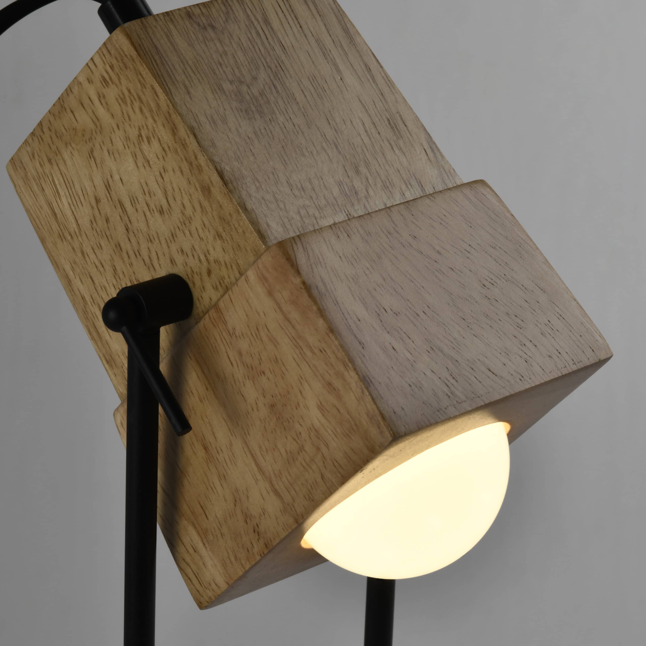 houten Scandinavische tafellamp