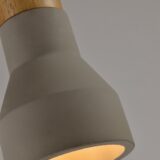 Moderne hanglamp met beton look