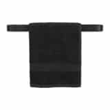 zwart handdoekrek met stang