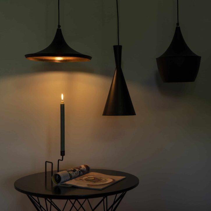 Moderne lampen voor in de woonkamer