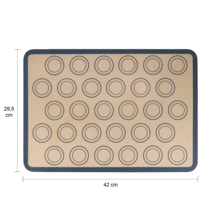 Afmetingen siliconen mat voor in de oven met cirkels