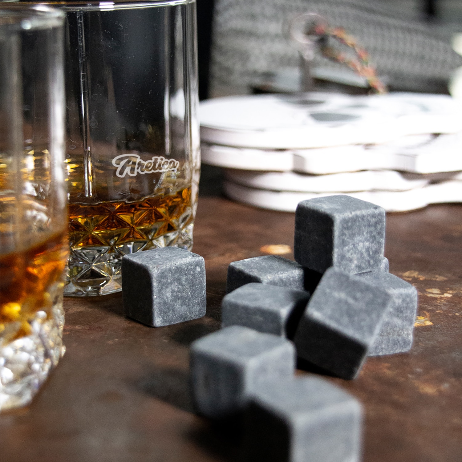 Een zekere tentoonstelling punt Whiskey stenen | Set van 9 stuks | Nu voordelig op HomeLiving.nl