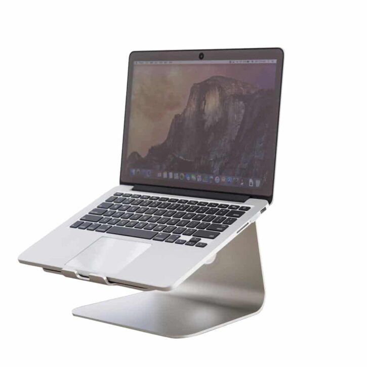 Aluminium laptop standaard